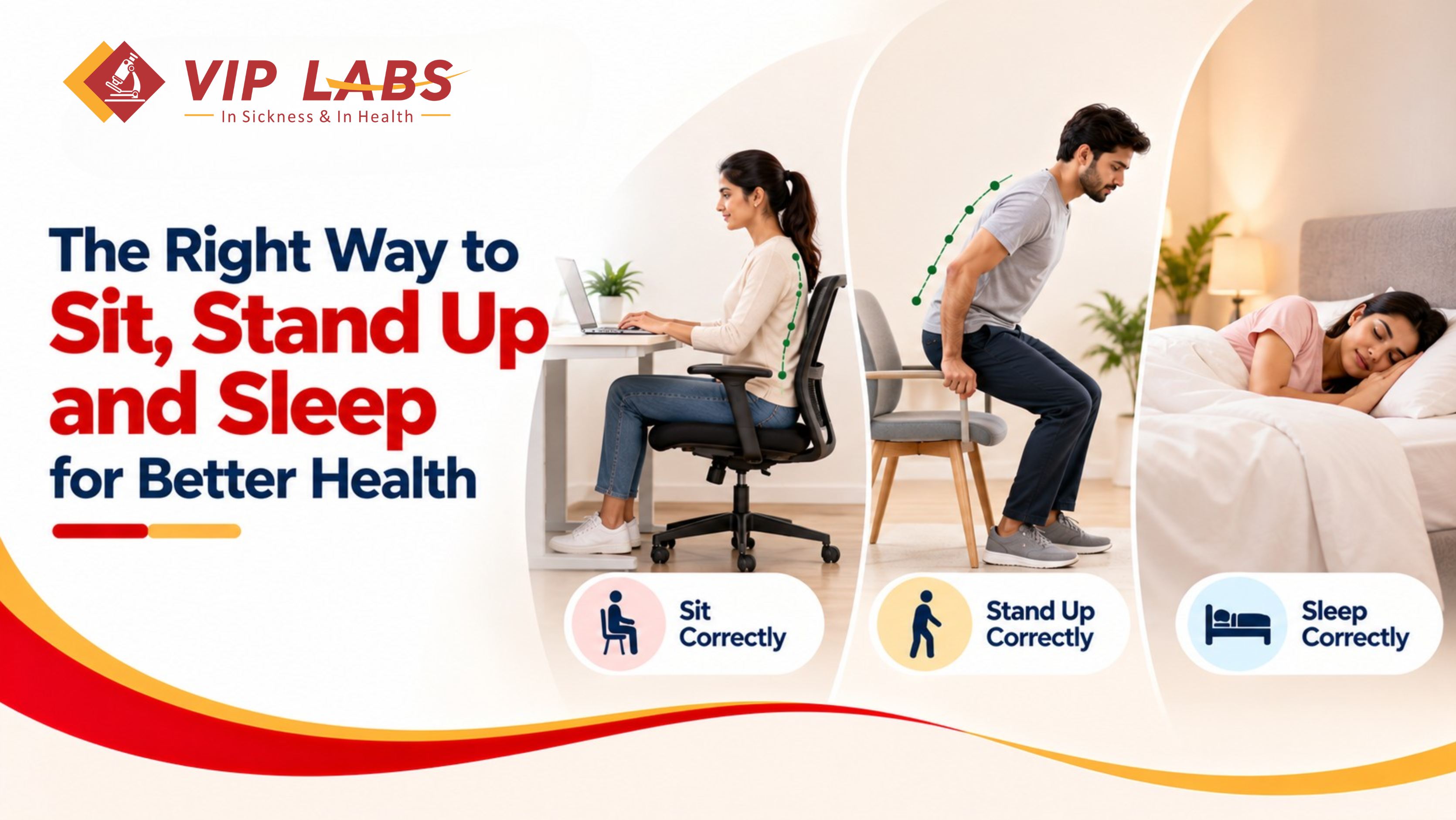 The Right Way to Sit, Stand Up, and Sleep for Better Health